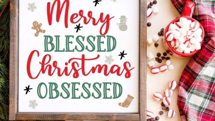 Merry Blessed Christmas Obsessed