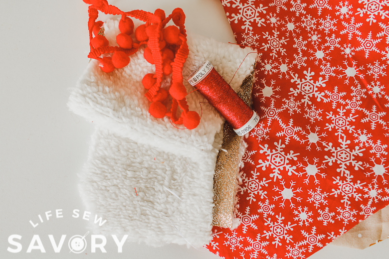 Christmas stocking printable pattern