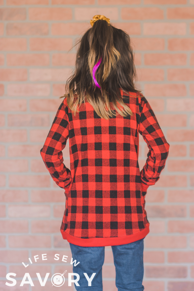 shirt with side pockets sewing hack