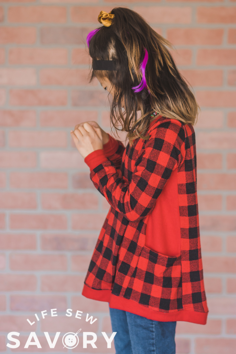 add side pockets to a shirt