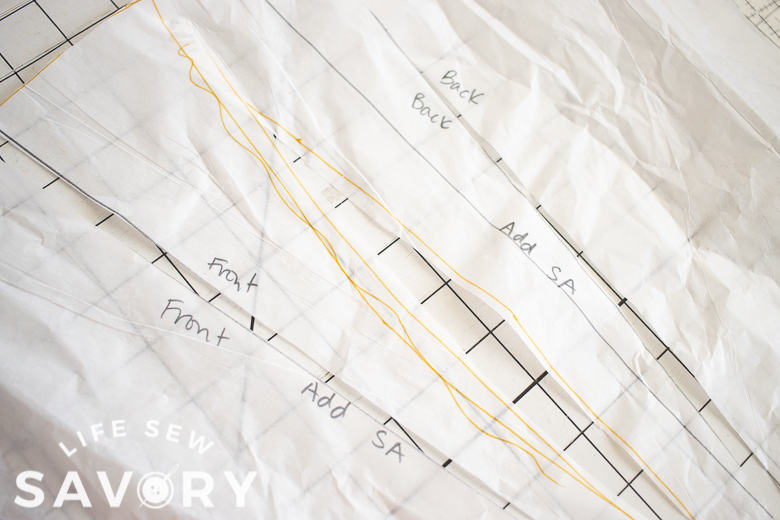 make sure to add seam allowance to new piece