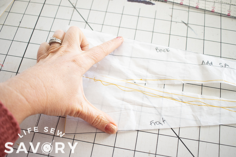 make sure panel is wide enough for a pocket