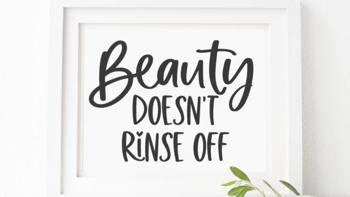 Image for Beauty Dosn't Rinse Off