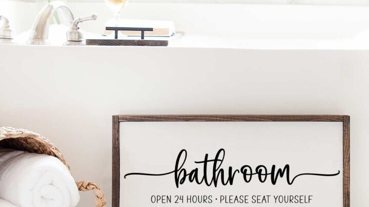 Image for Bathroom open 24 hours please seat yourself