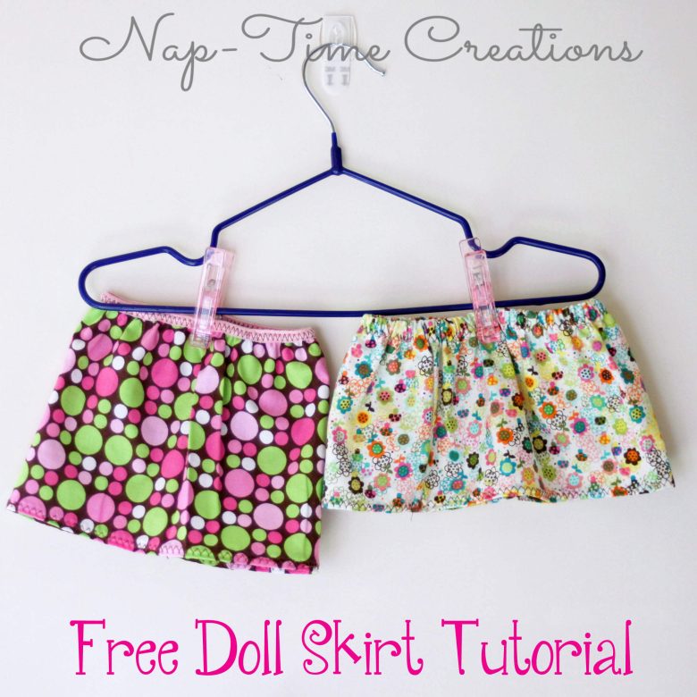 free doll skirt