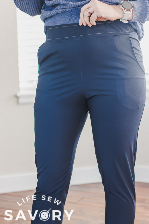 waistband on joggerws