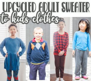 refashion sweaters for kids clothes