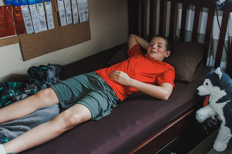 cozy sleep shorts