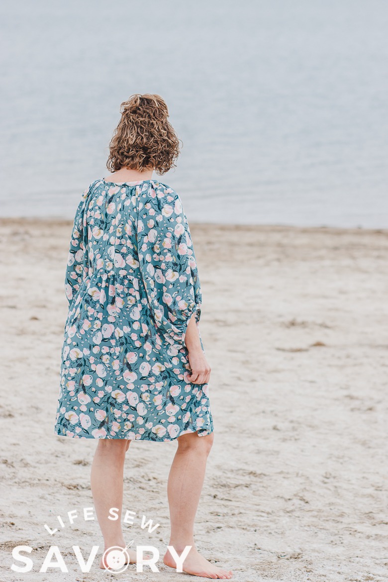 back view of dress