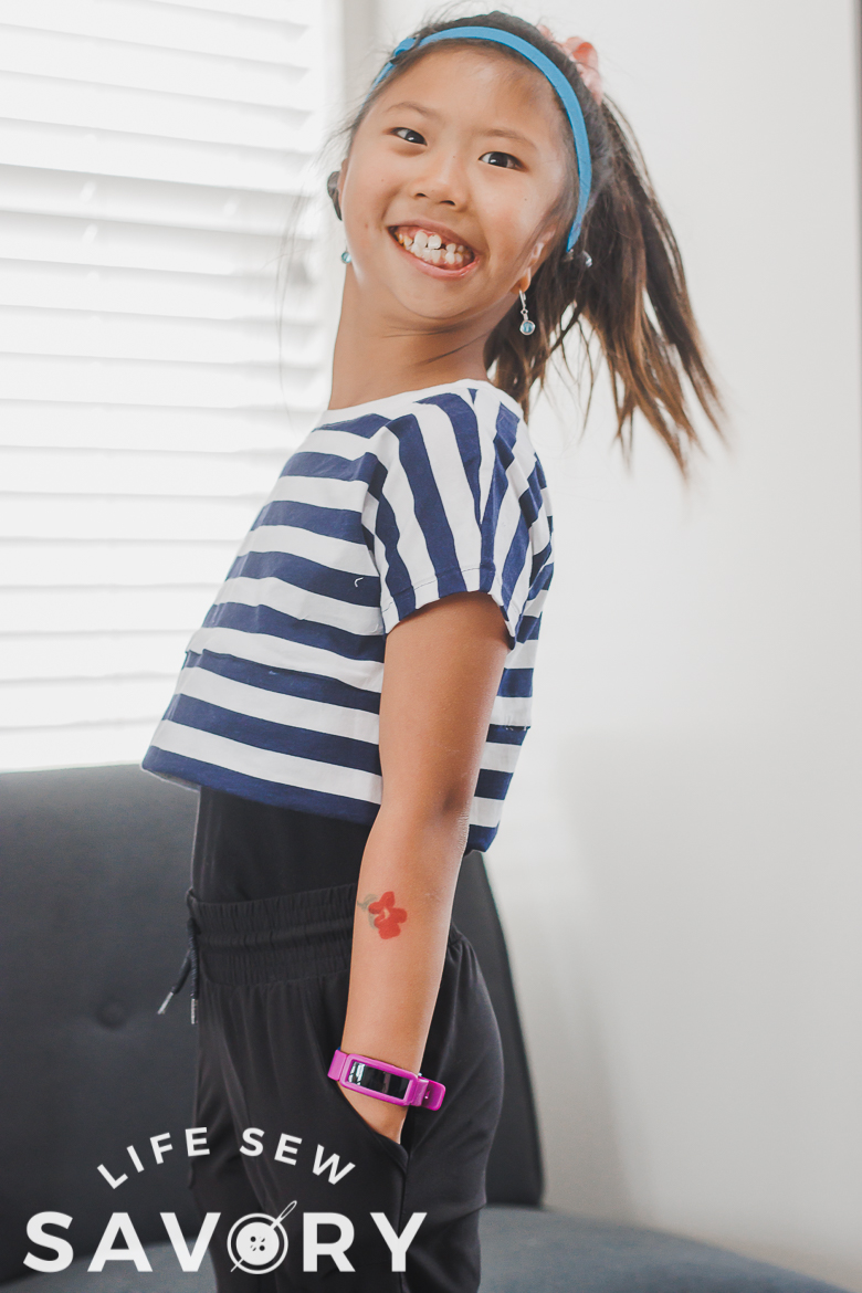 how to sew a cute crop top for kids