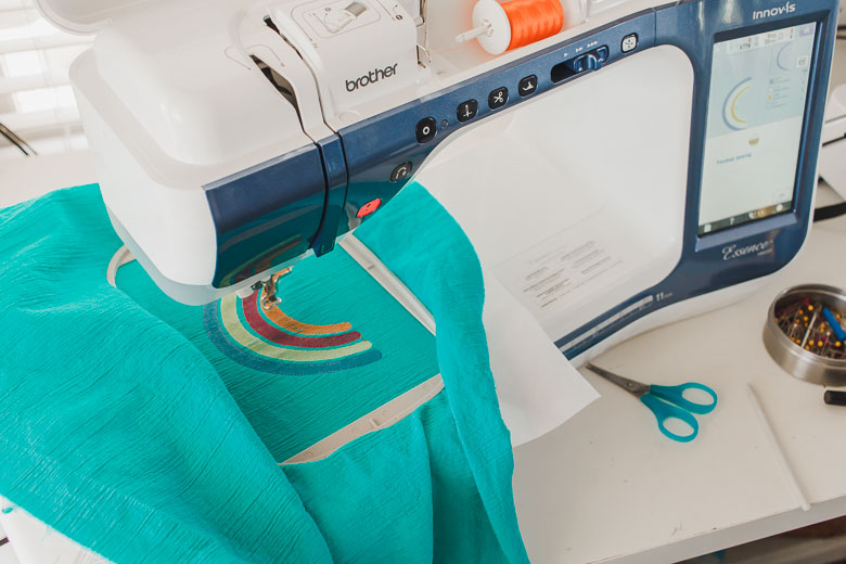 create design on fabric first