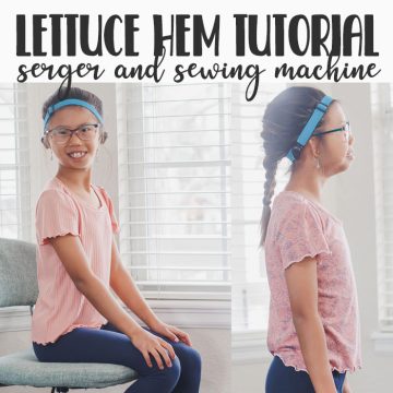 how to sew a lettuce hem