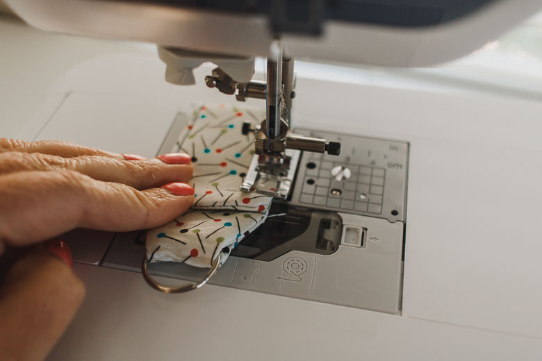 sew sides and back