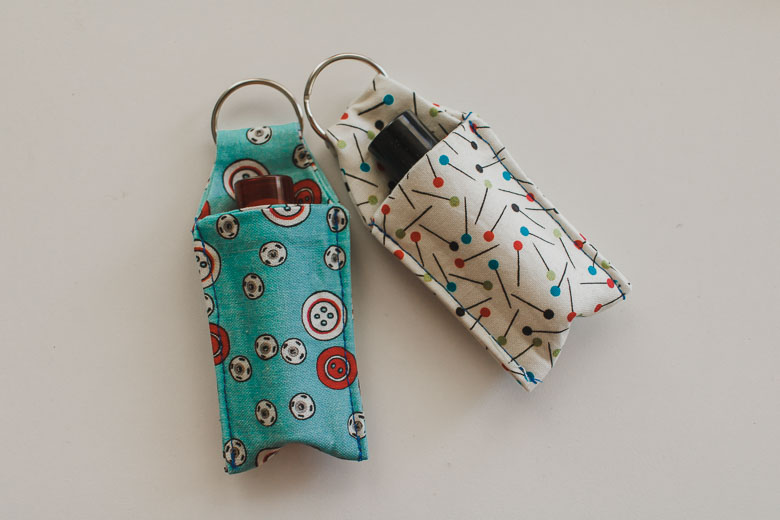 how to make a chapstick holder with template