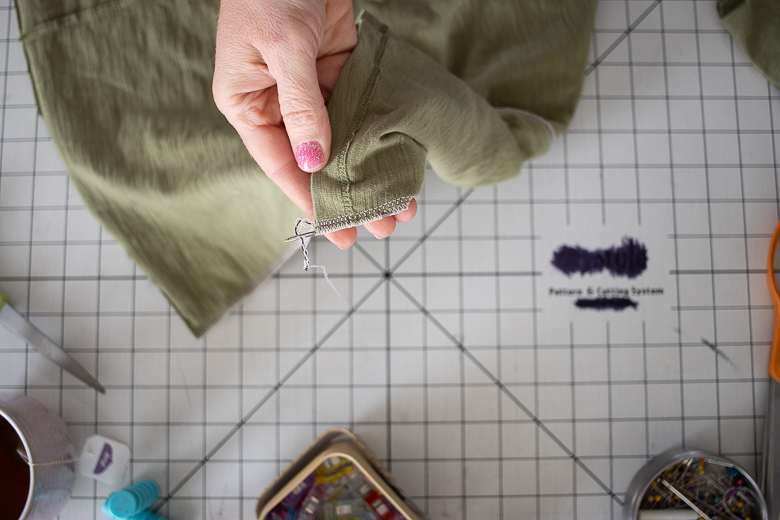 finish edge seam