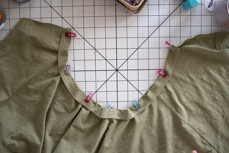 stretch and sew neckline