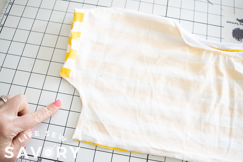 sew side seam
