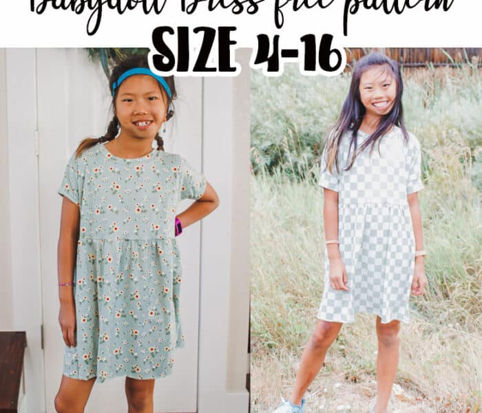 free babydoll dress pattern. Pattern and tutorial