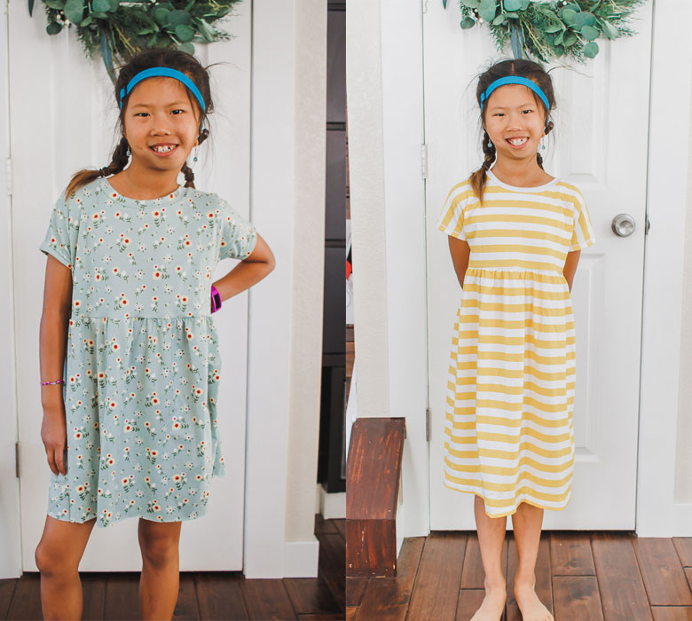 free dress sewing pattern babydoll style