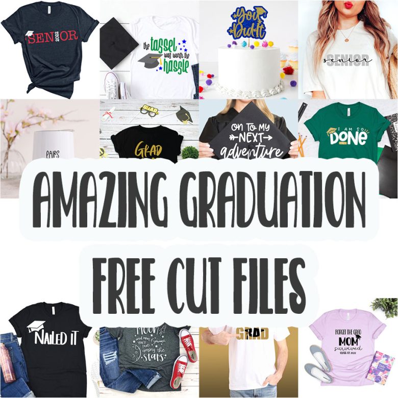 graduation cut files and designs free