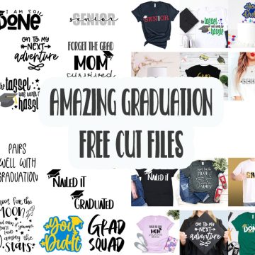 graduation theme free cut files