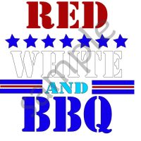 red white and bbq free svg file