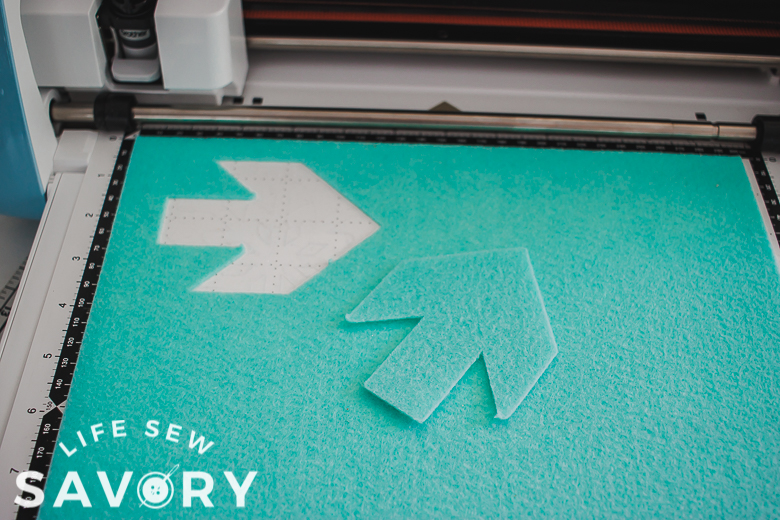 cut felt with scanncut