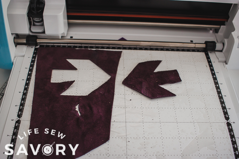 cutting leather on scanncut