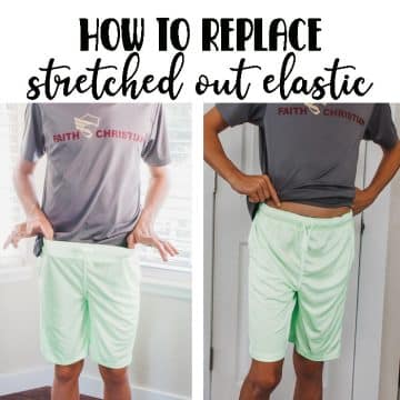 how to replace stretched out elastic