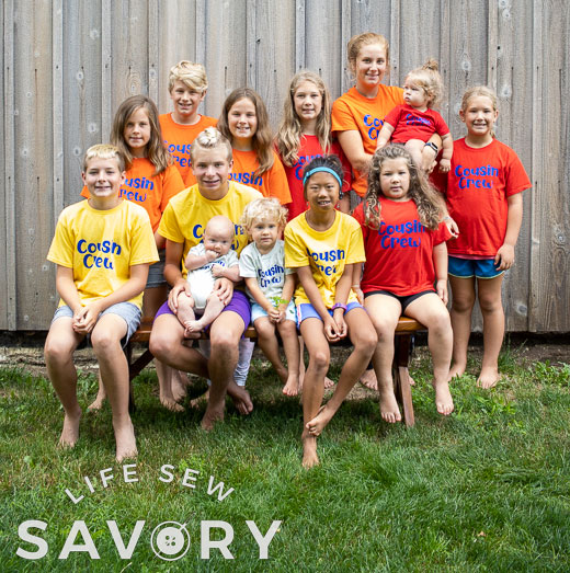 matching shirts for family reunions