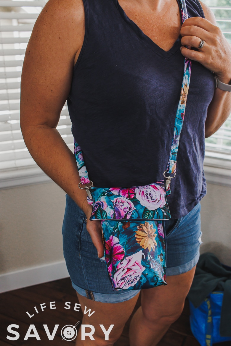 how to sew a cross body bag pattern