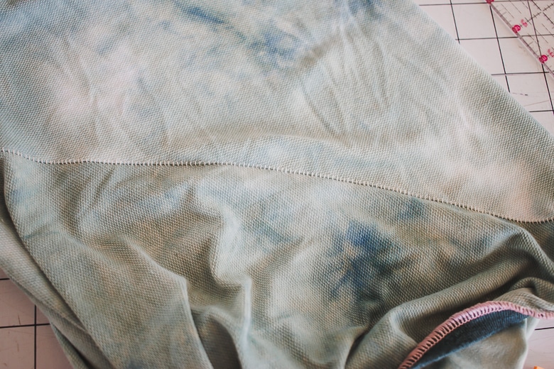 inside of seam