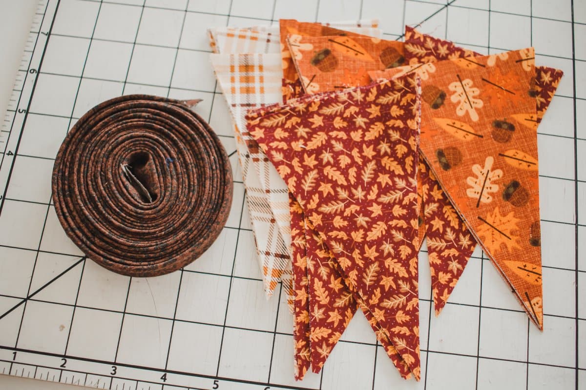 sew your own fall bunting