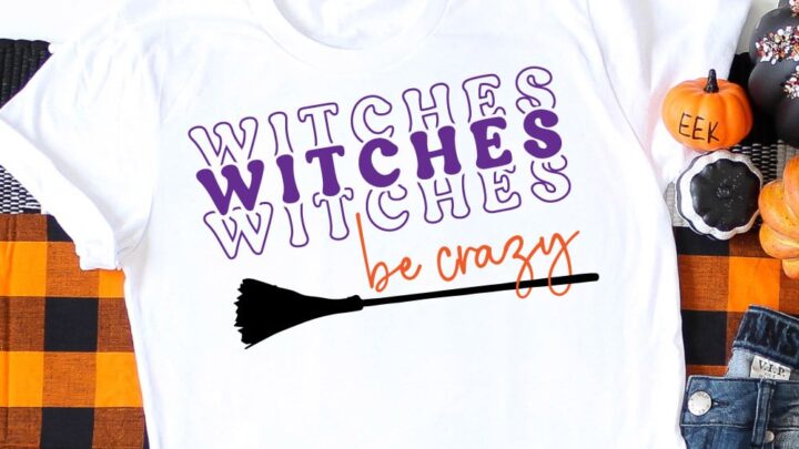 Image for Free Halloween SVGs - Witches be crazy
