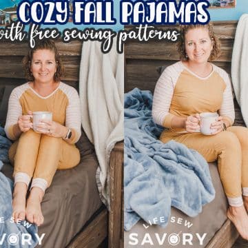 sewing for fall with free pdf patterns