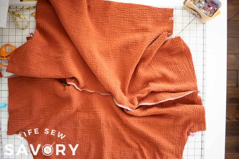 Free Sewing Pattern - Loose Dress - Life Sew Savory
