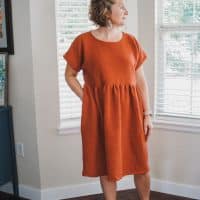 free loose dress sewing pattern
