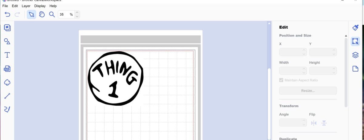 see traced image
