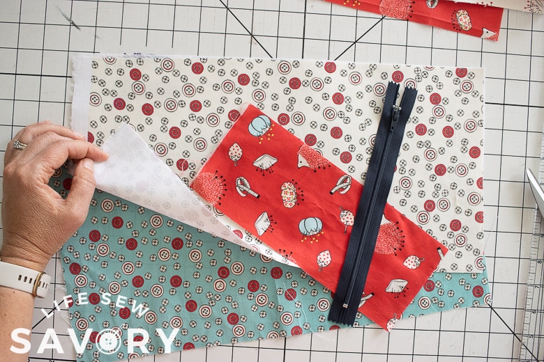 supplies for expandable popcorn style zipper pouch