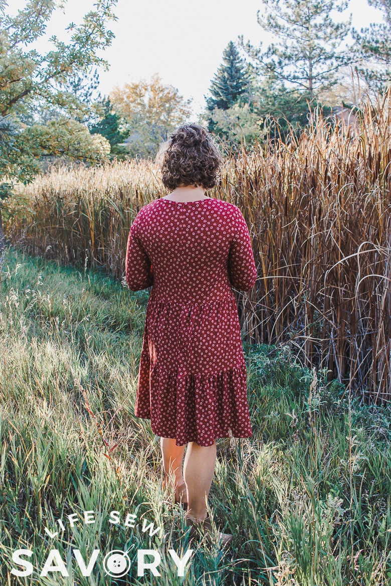 rib knit fall dress
