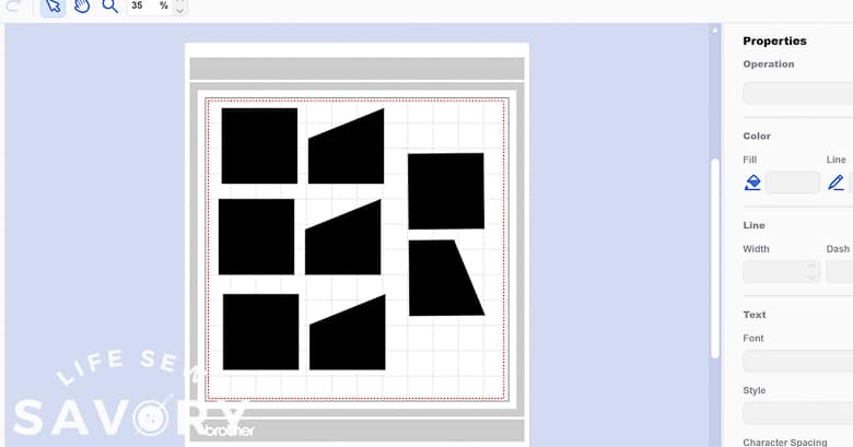 layout more of the same style