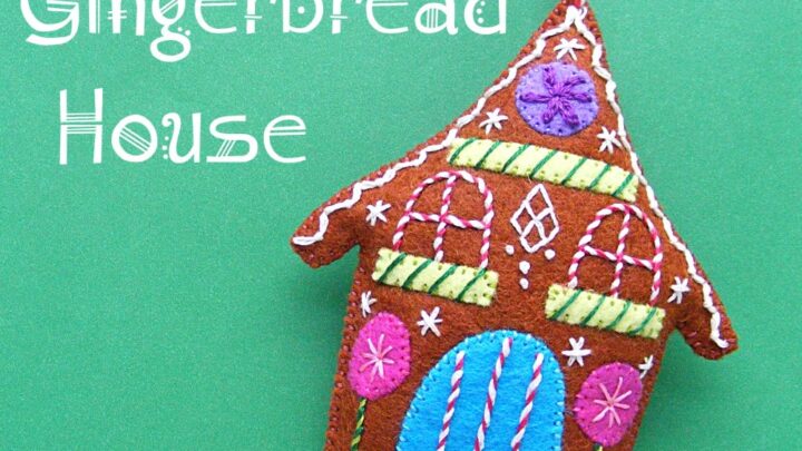 Image for Gingerbread! A Free Felt Christmas Ornament Pattern