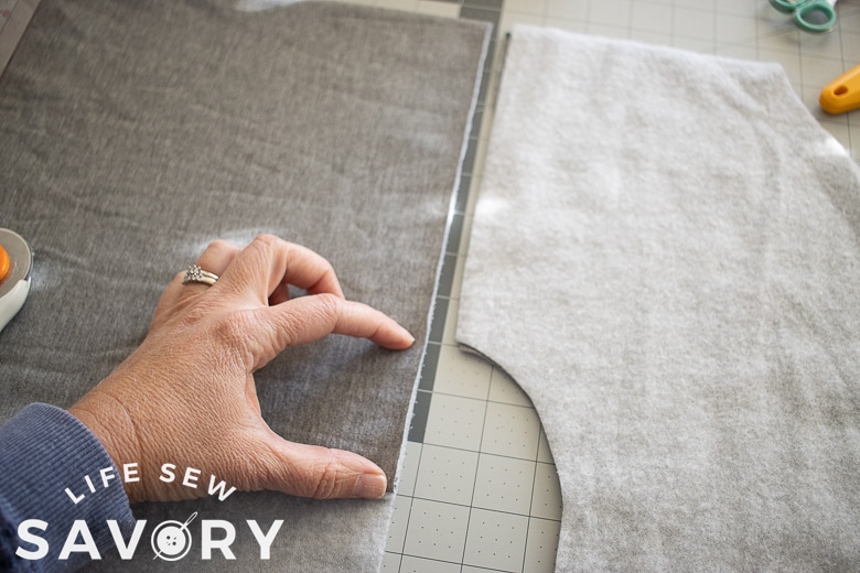 draft sleeve length for top