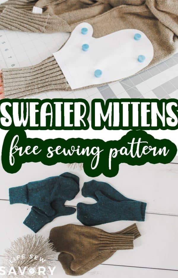 free mitten pattern for sewing with multi sizes