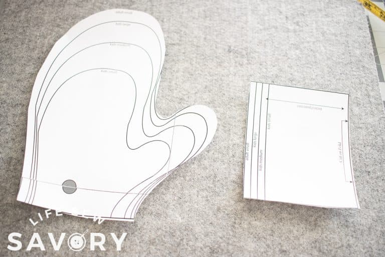 Free Mitten Pattern for Sewing - Life Sew Savory