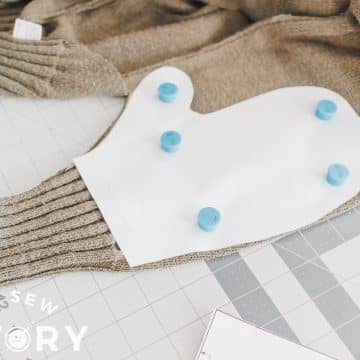 Free mitten sewing pattern - Life Sew Savory