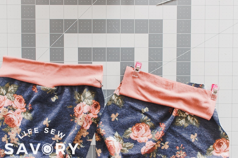add cuffs to sleeve ends while open