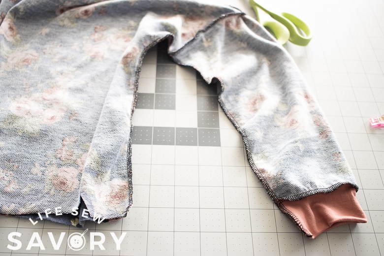 sew side seams