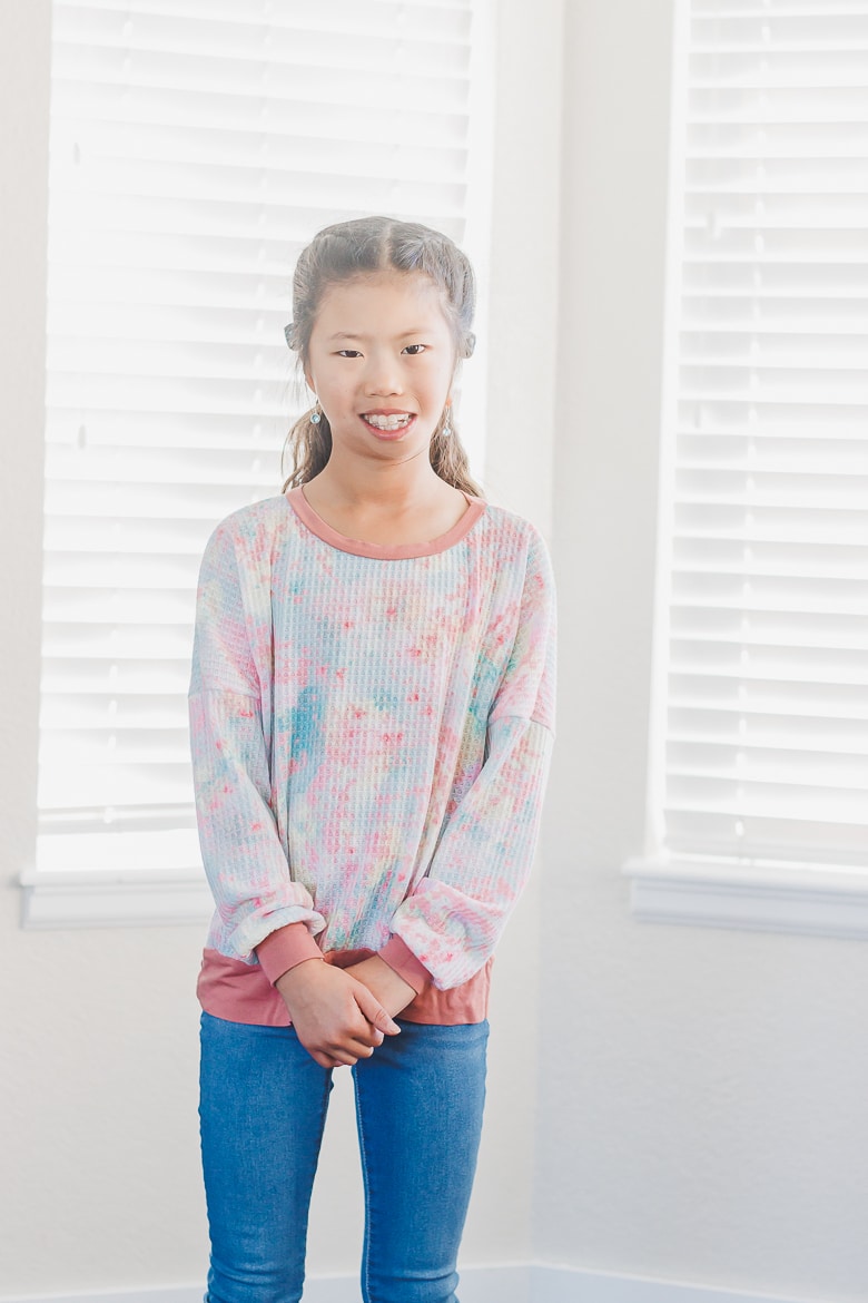 super cozy kids sweatshirt sewing pattern
