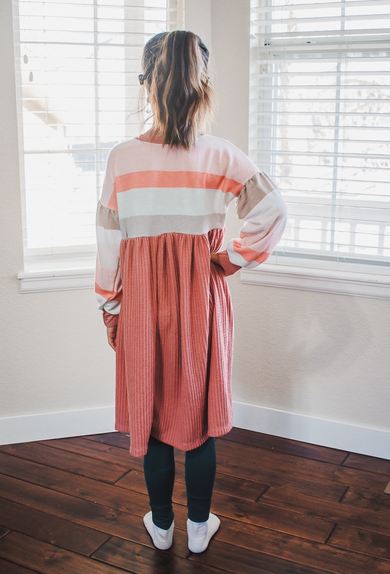 sweatshirt dress sewing tutorial